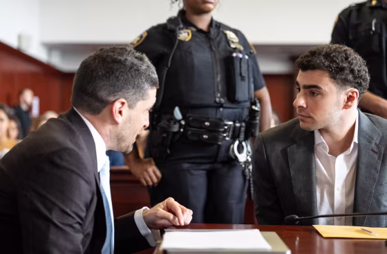Luigi Mangione Appears In Court On NY State Murder Charges