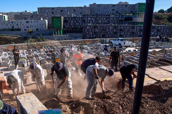 Migration Spain Ceuta Burials