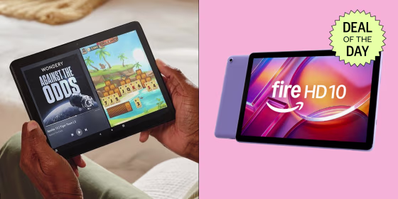 The newest Amazon Fire HD tablet has increased processing speed and enhanced camera quality from previous iterations.
