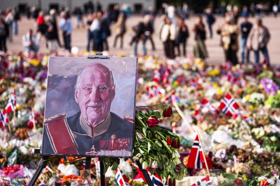 TOPSHOT-NORWAY-ROYALS-HARALD-OBIT