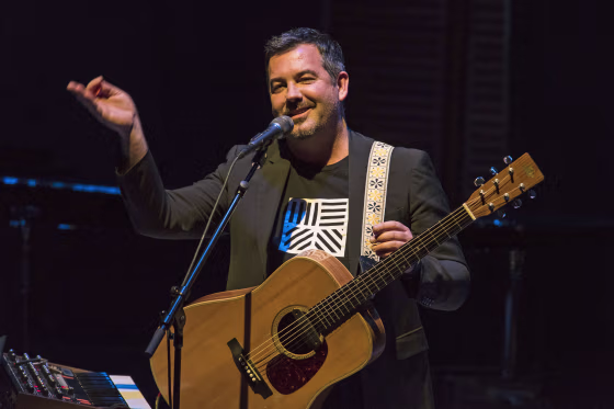 Duncan Sheik performs at Carnegie Hall in New York in 2015.