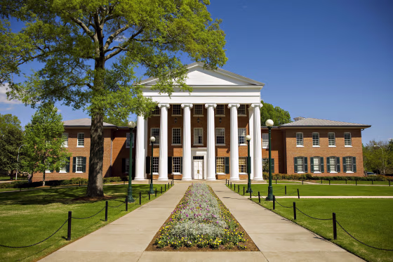 University of Mississippi Campus.