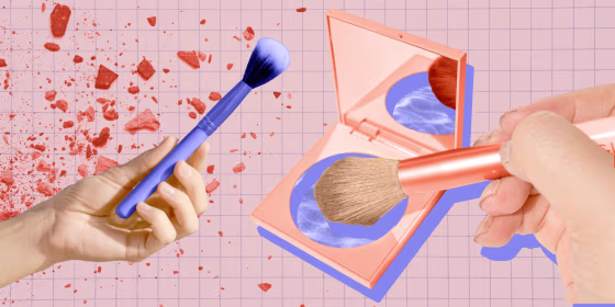  Experts say you should regularly clean your sponges and powder puffs along with your makeup brushes.