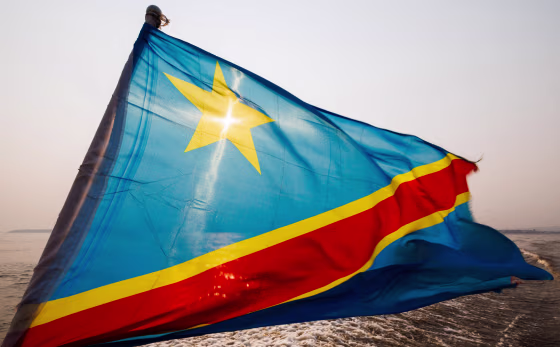 flag of Democratic Republic of the Congo