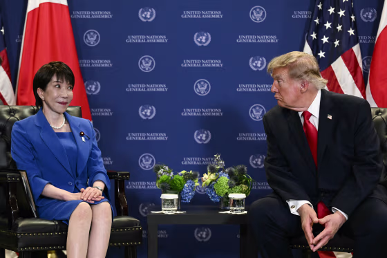 TOPSHOT-US-JAPAN-TRUMP-DIPLOMACY-UN GENERAL ASSEMBLY