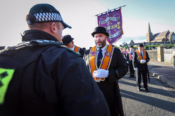BRITAIN-NIRELAND-POLITICS-PROTEST-CONFLICT-RELIGION