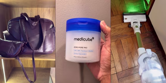 This month, we tried products from Calpak, Medicube and Levoit.