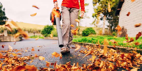 The most common types of leaf blowers are handheld battery-powered, corded and gas-powered units.