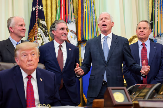 Energy Secretary Chris Wright speaks in the Oval Office on Sept. 30, 2026.