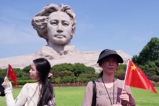 Chinese Celebrate National Day in Changsha