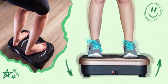 According to experts, vibration plates can be a helpful wellness tool but they should not replace your regular workout. 