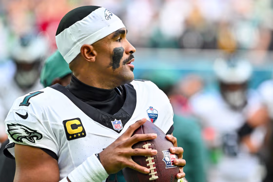 Philadelphia Eagles quarterback Jalen Hurts