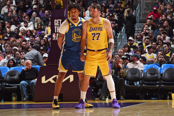 Golden State Warriors v Los Angeles Lakers