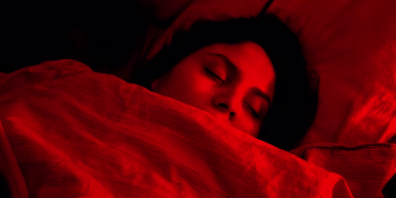 Some recent studies found that red light before bed can improve sleep quality.