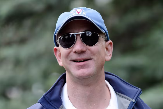 Jeff Bezos, founder and chief executive officer of Amazon.com, Inc. Bezos and his wife have donated $2.5 million to support a same-sex marriage group.