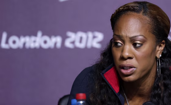 U.S. runner Sanya Richards-Ross wants the the International Olympic Committee to loosen its policy barring Olympic athletes from using their names or likenesses for advertising during the games.