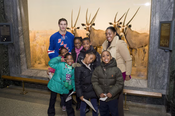 February 3, 2012: Kids from SCO Family of Services attend a Garden of Dreams Foundation