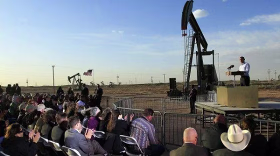 In March, President Obama spoke at an oil and gas field on federal lands in Maljamar, N.M.