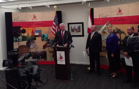 Ken Detzner news conference