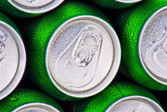 Droplets of condensation on a chilly can are a signal that the temperature inside is rising.