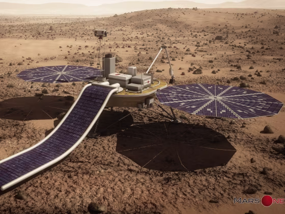 Image: Mars lander