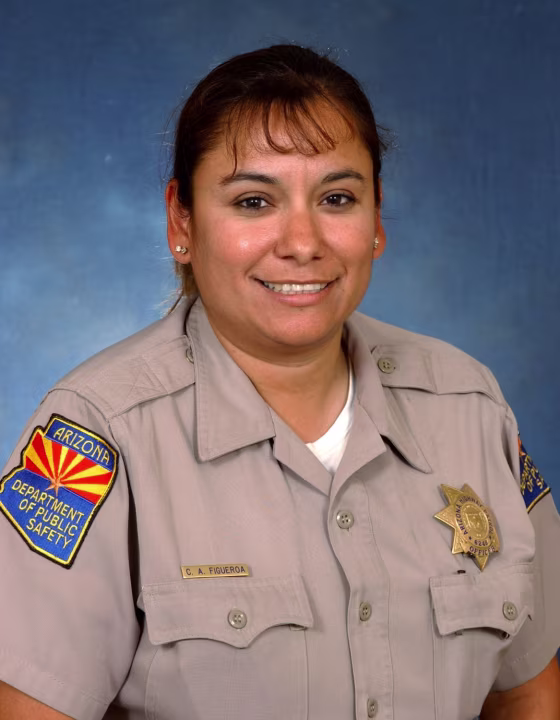 A photo provided by the Arizona Department of Public Safety shows detective Carmen Figueroa, who resigned from her post following the discovery that she was in the United States illegally after being brought from Mexico at a young age,