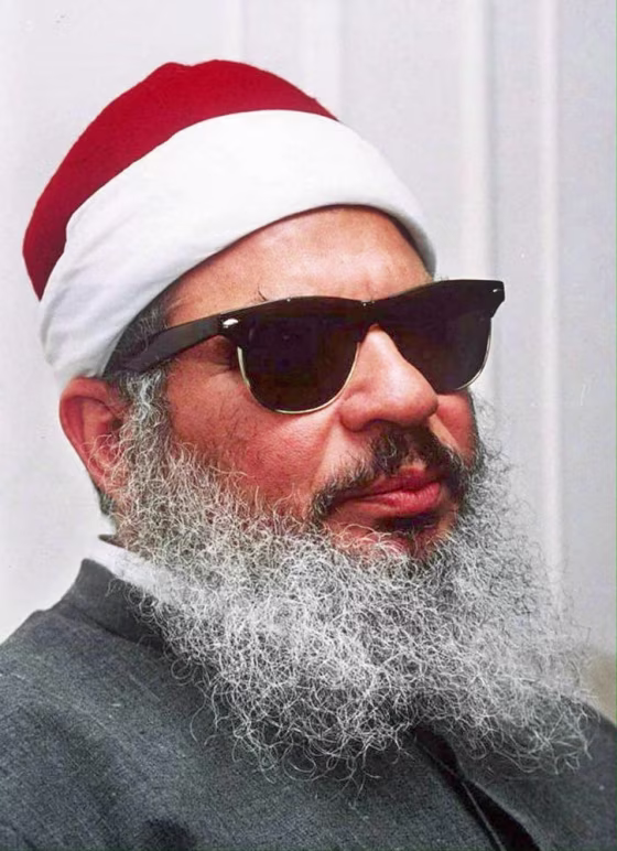 A 1993 photo shows Sheikh Omar Abdel Rahman, who is serving a life sentence in the U.S. for his role in terrorist attacks, including an explosion at the World Trade Center in 1993. The U.S. is under pressure to transfer him to the Mideast because of his age and health, but an informant says he is still too dangerous be let free.
