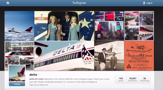 Delta on Instagram