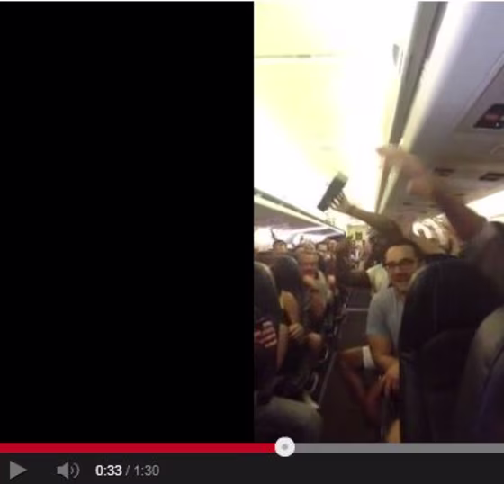 Trapped flight singing