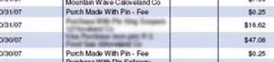 Look for fees like this on your statement.