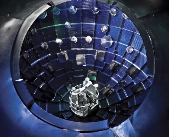 Image: NIF target chamber