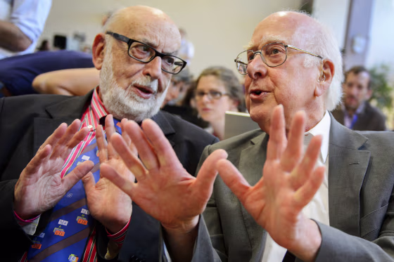 Image: Englert and Higgs