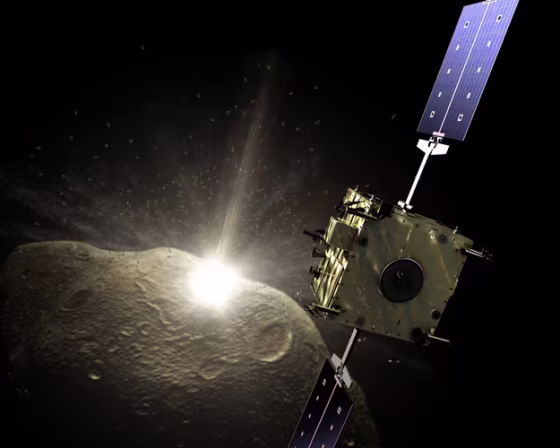 Image: Asteroid impact