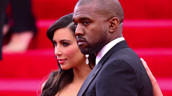 Kim Kardashian and Kanye West