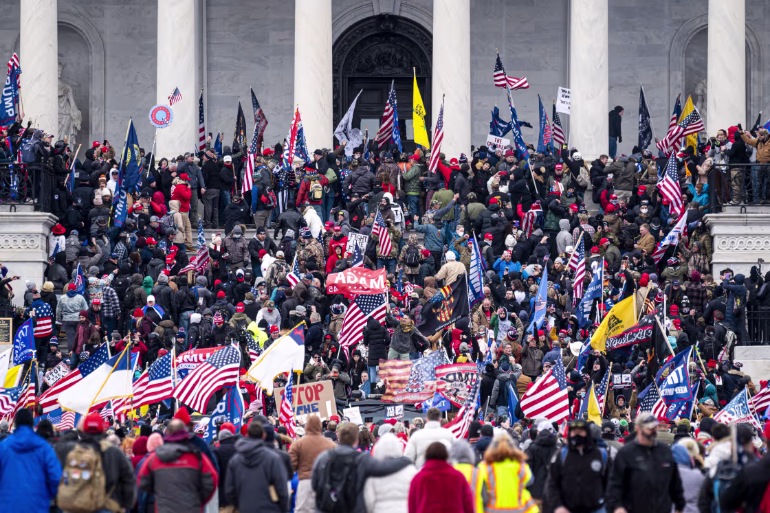 Trump pardoned roughly 1,500 of his supporters who were charged in the Jan. 6 attack.