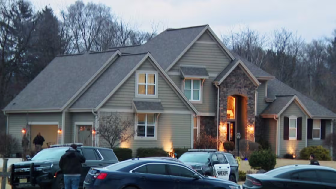 their home in Waukesha, Wis.