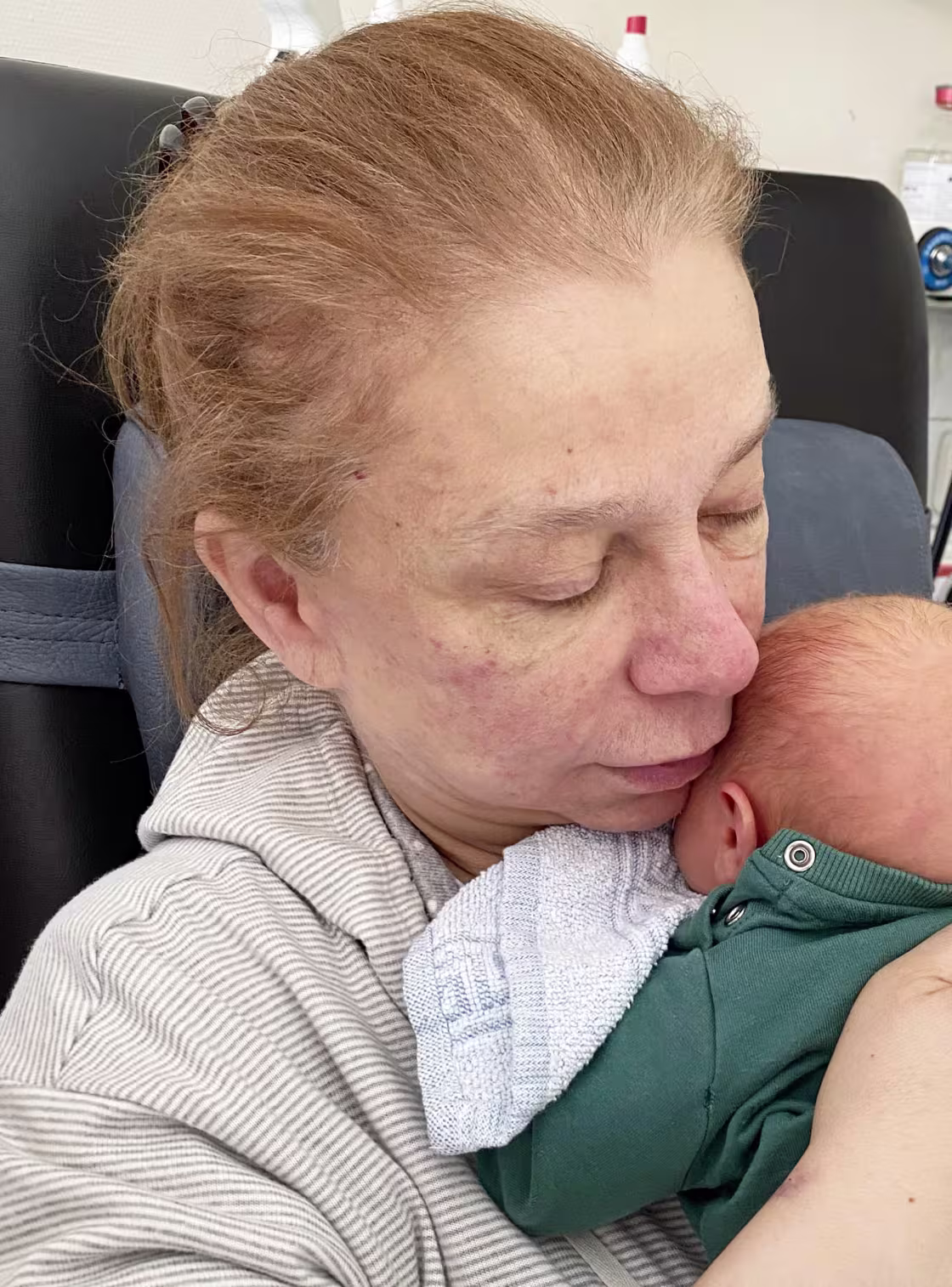 Alexandra Hildebrandt with son Philipp