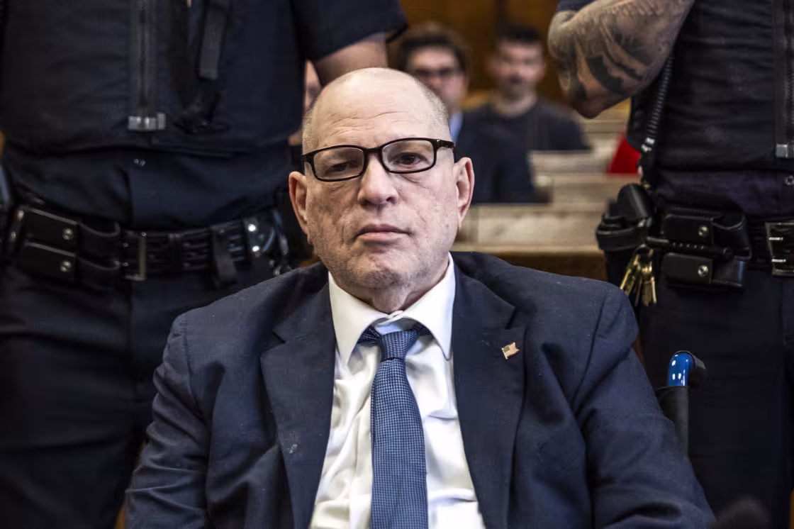 Harvey Weinstein appears in Manhattan Criminal Court.