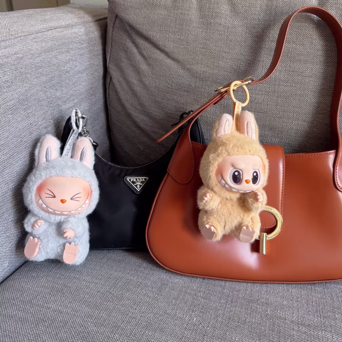 Labubu bag charm
