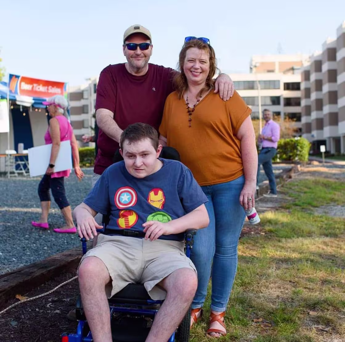 Michele Gregory and her husband work as full-time caregivers for their 31-year-old son, Nick.
