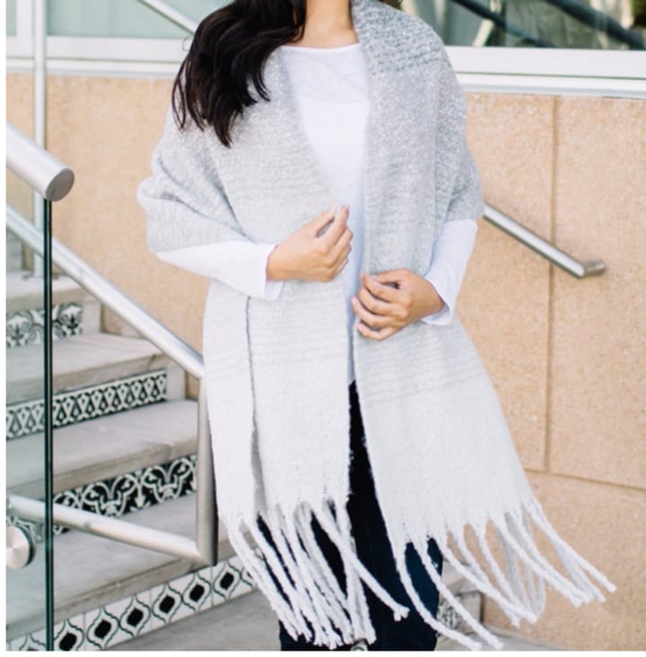 Deal Of The Day 50 Percent Off Mer Sea Knitted Scarf