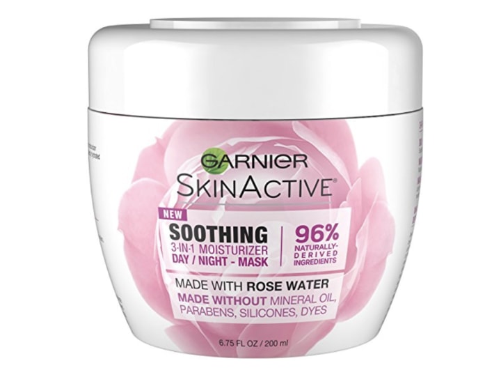 Garnier SkinActive 3-in-1 moisturizer with rose water,