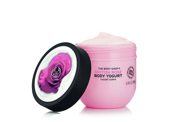 Body Shop rose body yogurt