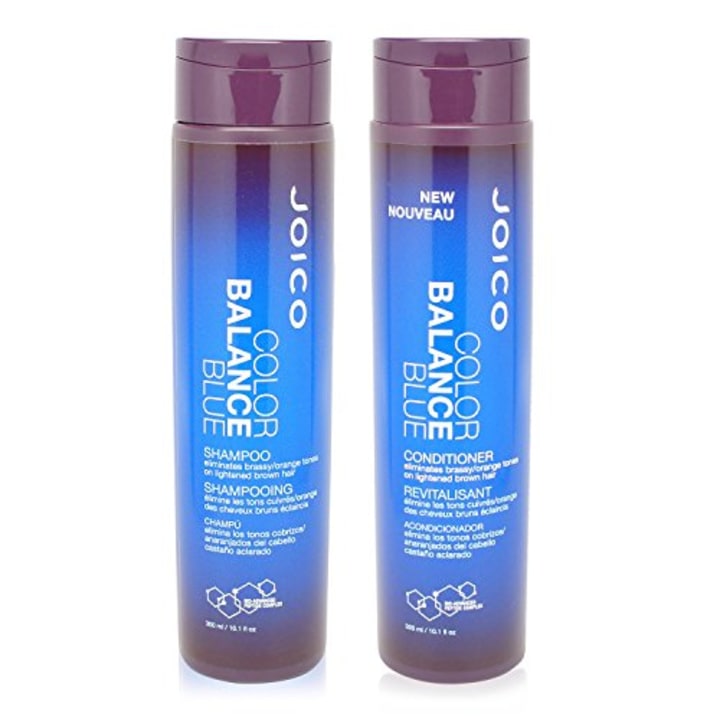 Joico Color Balance Blue Shampoo and Conditioner, 10 oz. (Amazon)