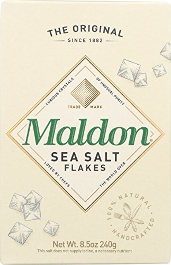 Maldon Sea Salt Flakes, 8.5 ounce Box (Amazon)