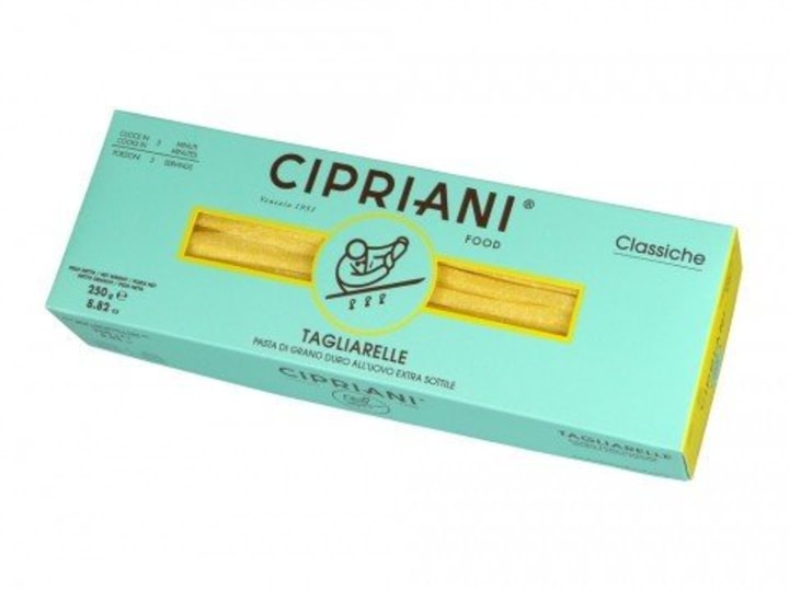 Cipriani Food Tagliarelle Extra Thin Egg Pasta 8.82 oz (Amazon)