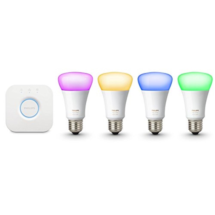 Philips Hue White and Color Ambiance 4-Bulb Starter Kit