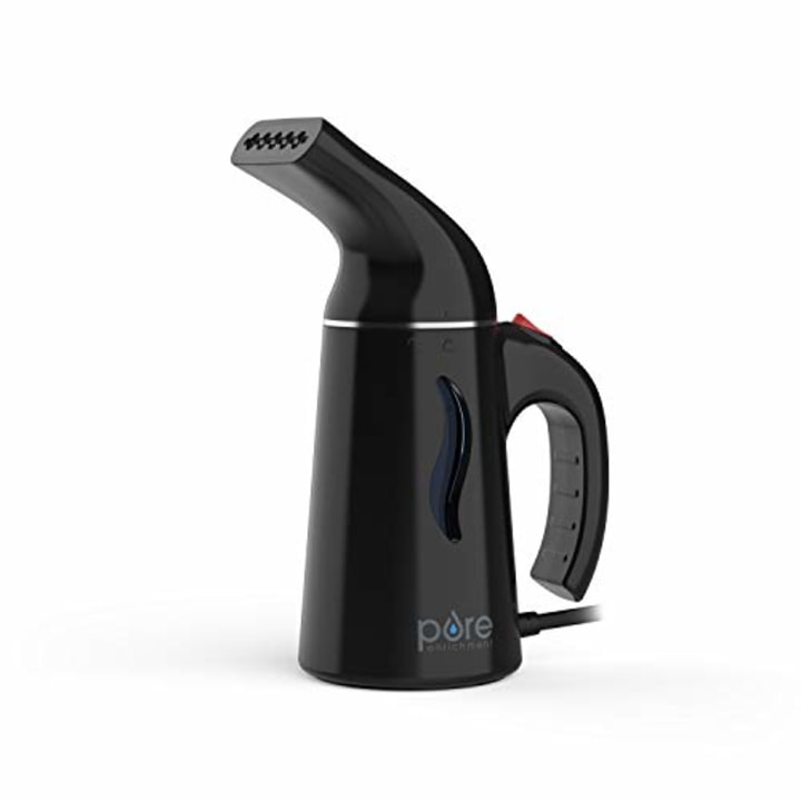 Pure Enrichment PureSteam Portable Fabric Steamer (Black) - Fast-Heating, Ergonomic Handheld Design with Easy-Fill Water Tank for 10 Minutes of Continuous Steam - Ideal for Home or Travel (Amazon)