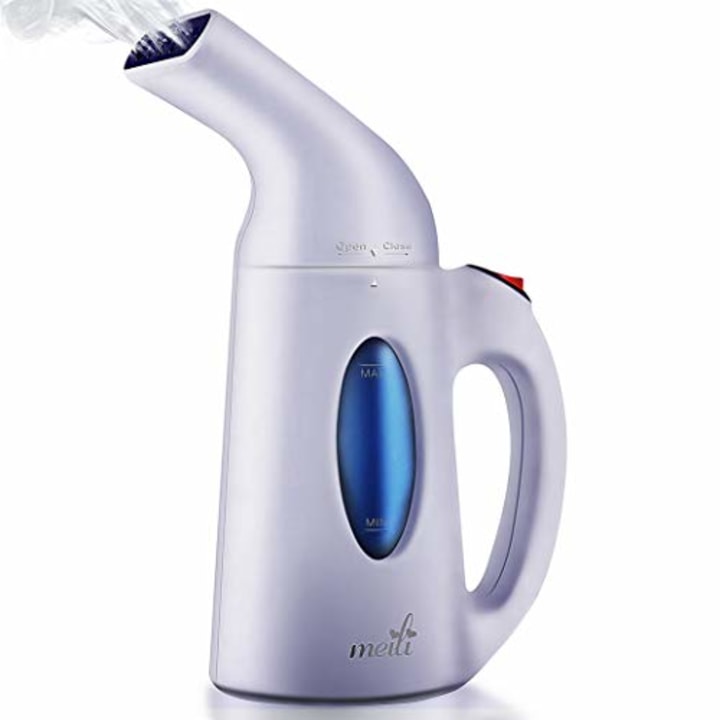 ABYON ML-0019 Steamer for Clothes 7-in-1|Wrinkle Remover,Clean,Softens,Sterilize,Steam,Defrost Garment Fabric Automatic Shut-Off Safety Protection|Perfect for Home and Travel, white1 (Amazon)