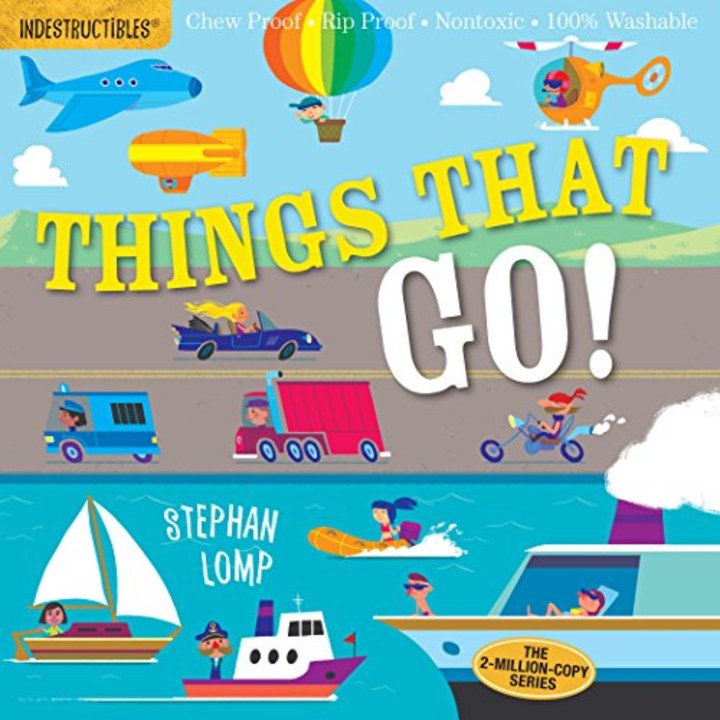 Indestructibles: Things That Go! (Amazon)